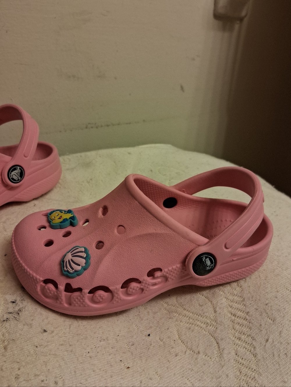 Crocs Kids' Classic Clog - Pink Size C 11 - Picture 10 of 16